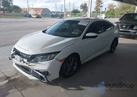 2019 Honda Civic Ex-L from USA, damaged, VIN 19XFC1F77KE017559